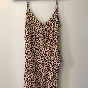 Cheetah print dress